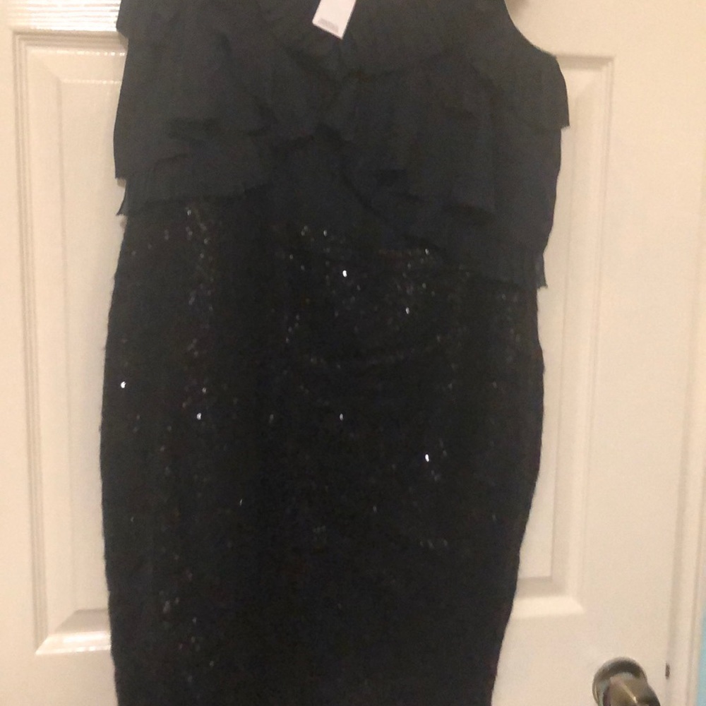 Black evening dress